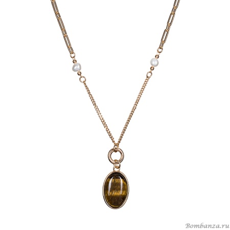 Колье Fiore Luna, TIGER EYE